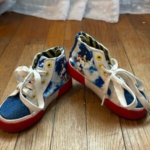 Toddler boy sonic sneakers